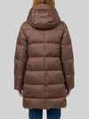 a-line midi down jacket