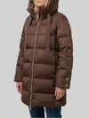 a-line midi down jacket