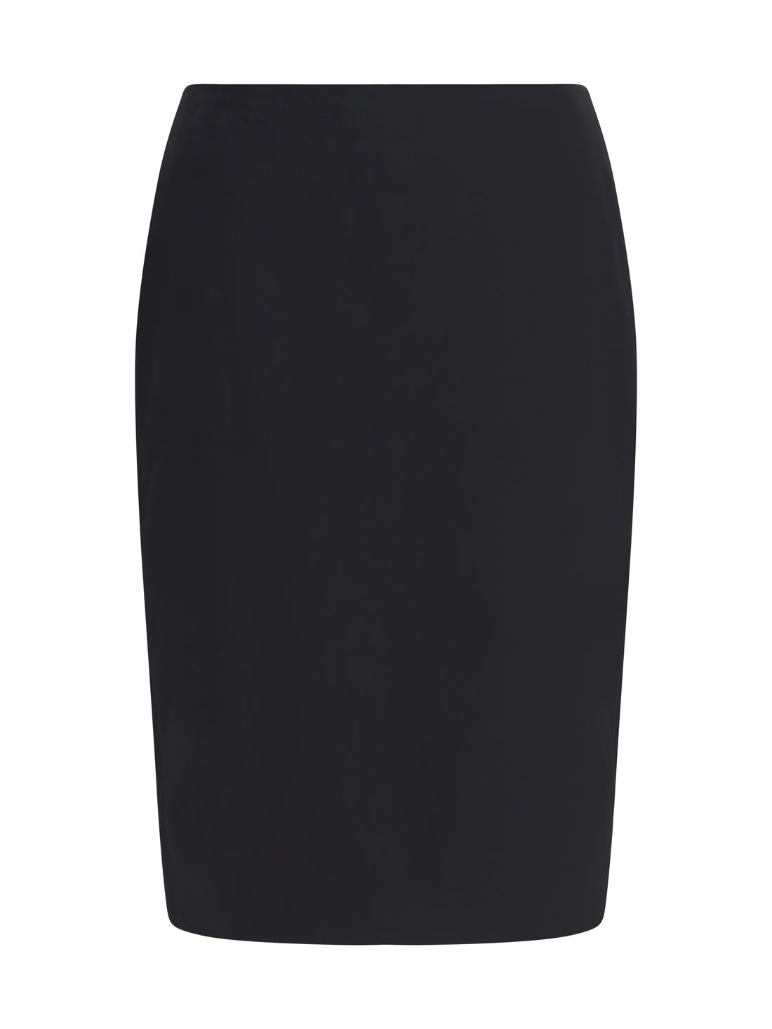 SAINT LAURENT 38 satin pencil skirt
