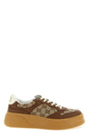 original gg fabric and smooth leather sneakers