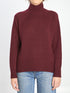 ALLUDE M turtleneck in wool and cashmere 