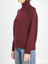 ALLUDE M turtleneck in wool and cashmere 