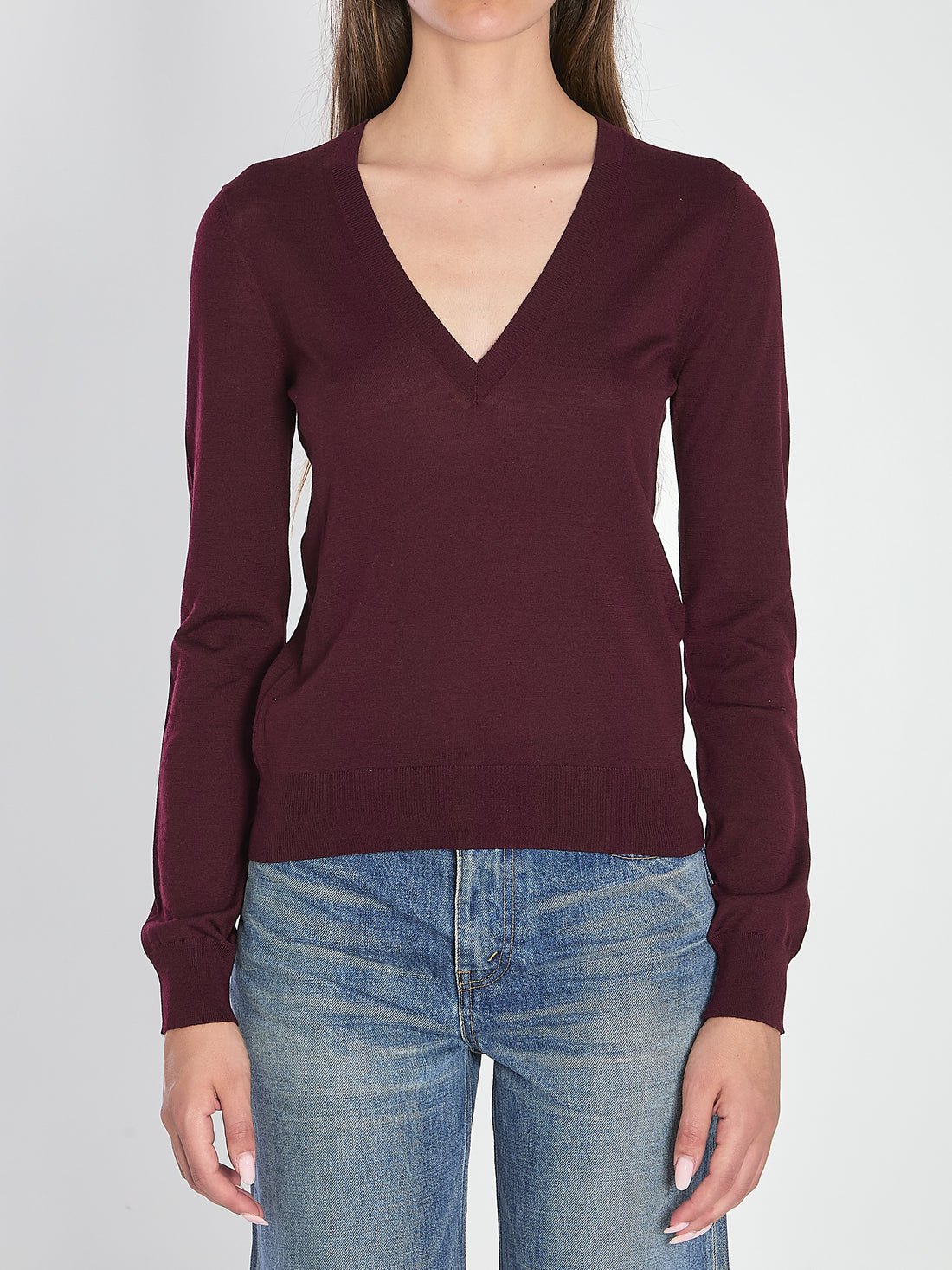 SAINT LAURENT S v-neckline pullover 