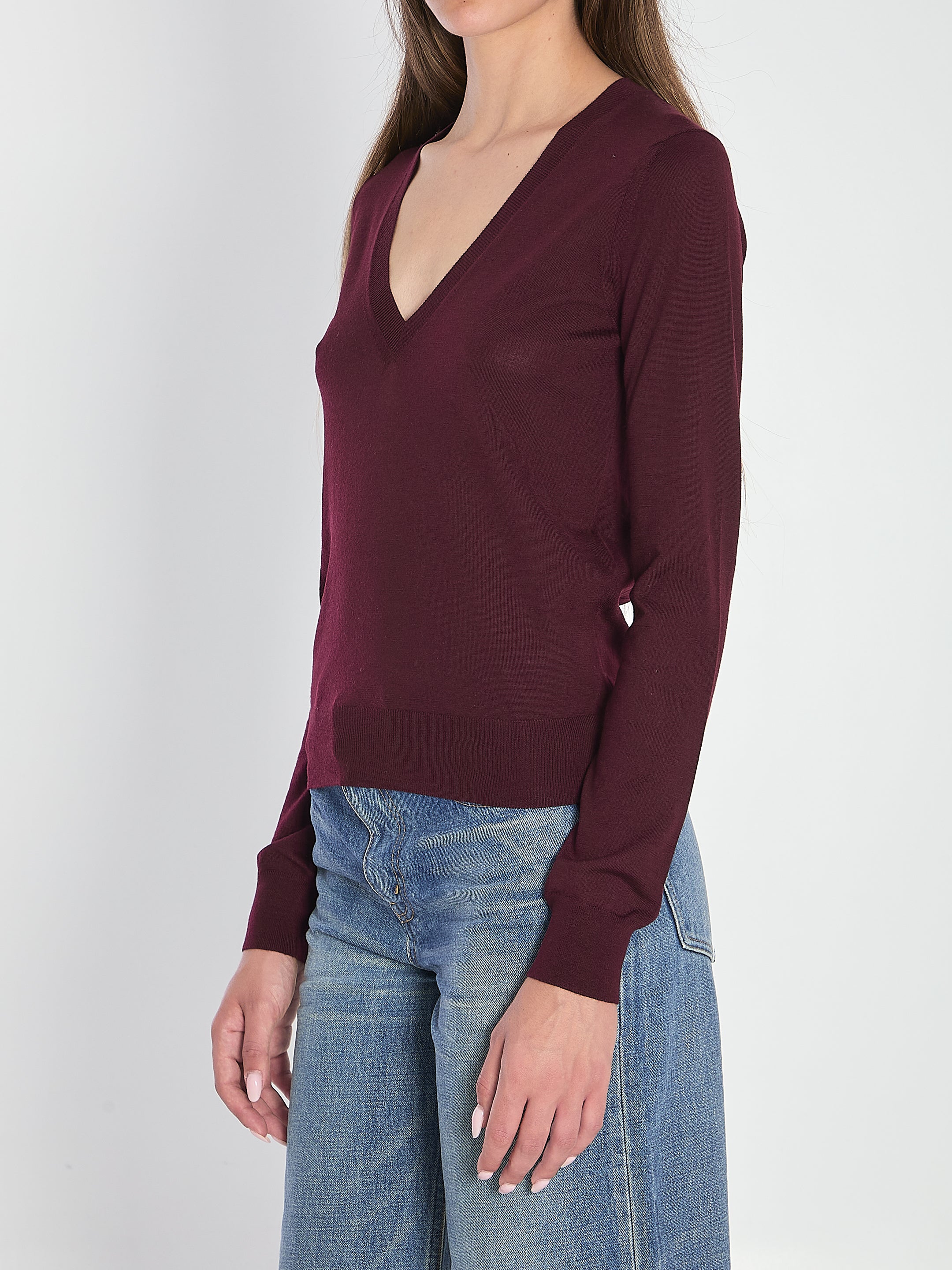 SAINT LAURENT S v-neckline pullover 