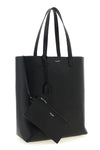 bold leather shopping bag