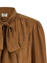 SAINT LAURENT 36 lavallière collar blouse