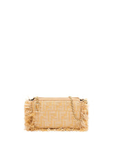 Baguette Chain Denim Pouch