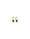 medusa head drop earrings