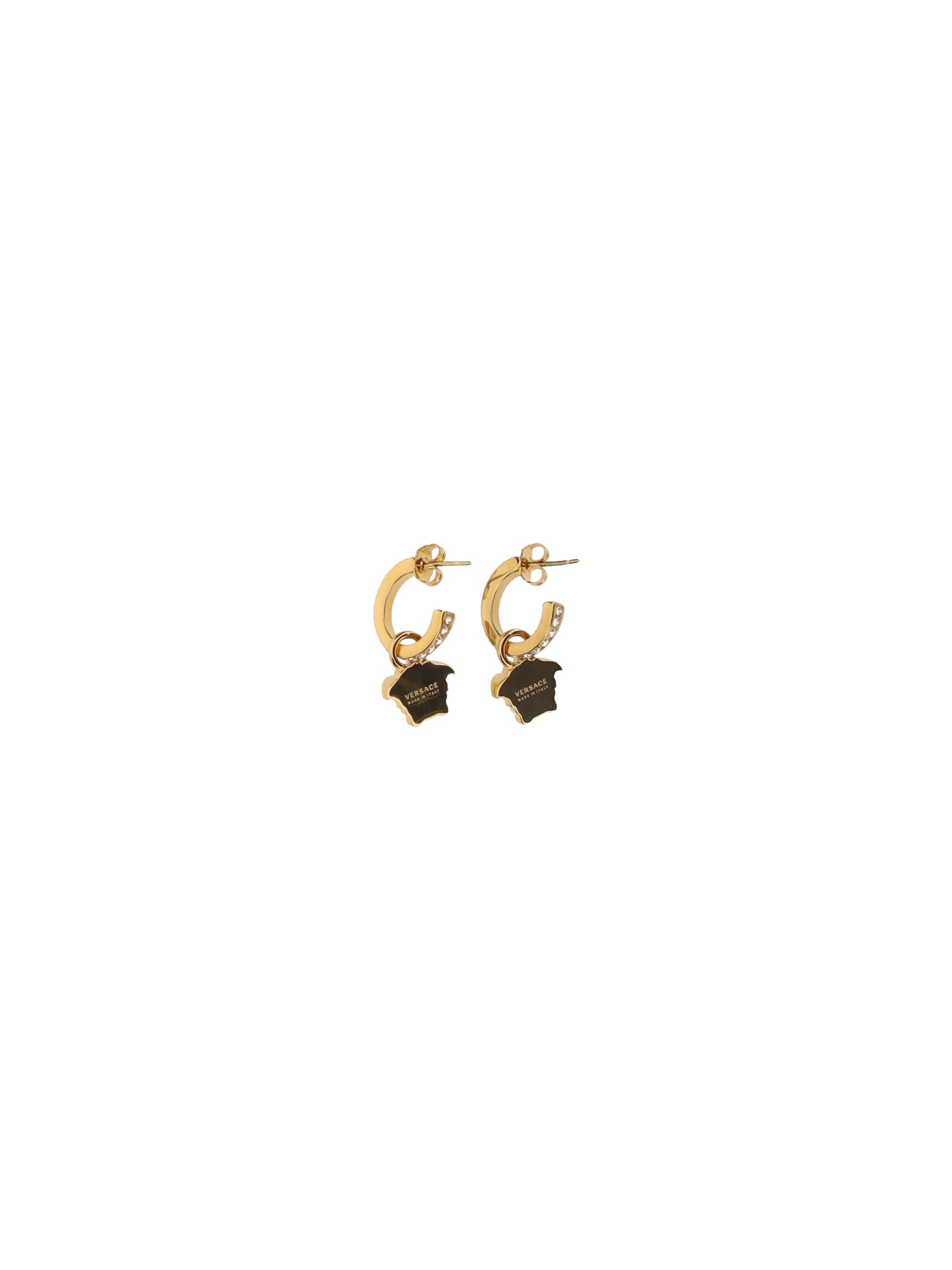 medusa head drop earrings