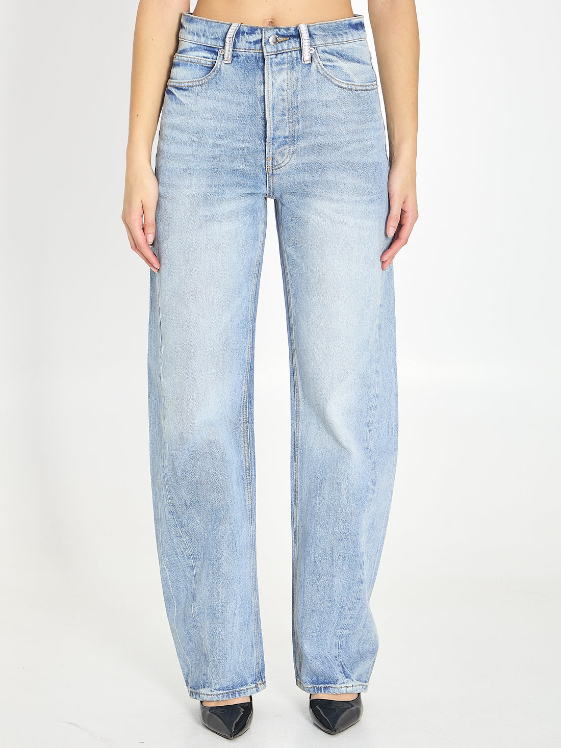 ALEXANDER WANG 25 medium-waist float jeans