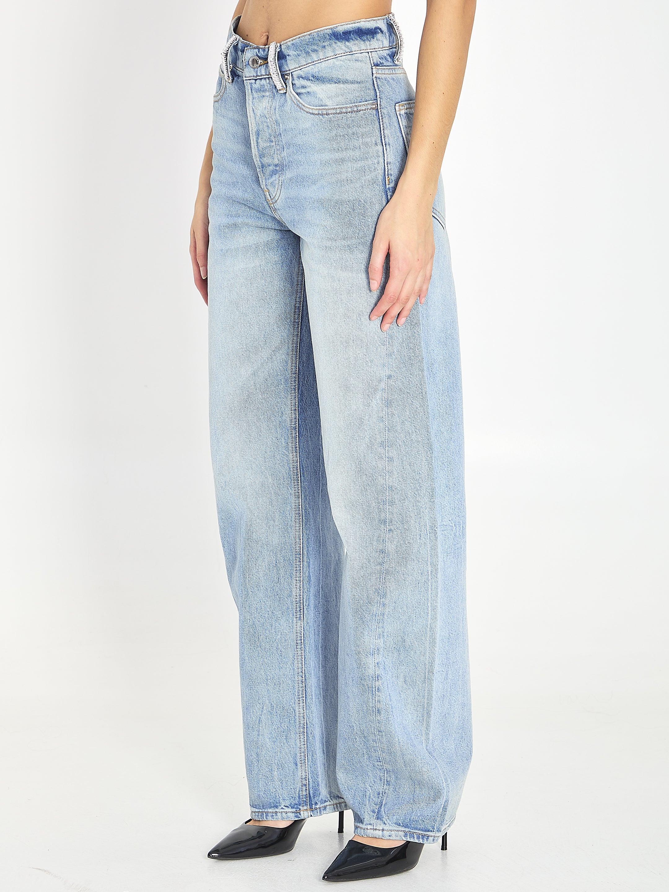 ALEXANDER WANG 25 medium-waist float jeans