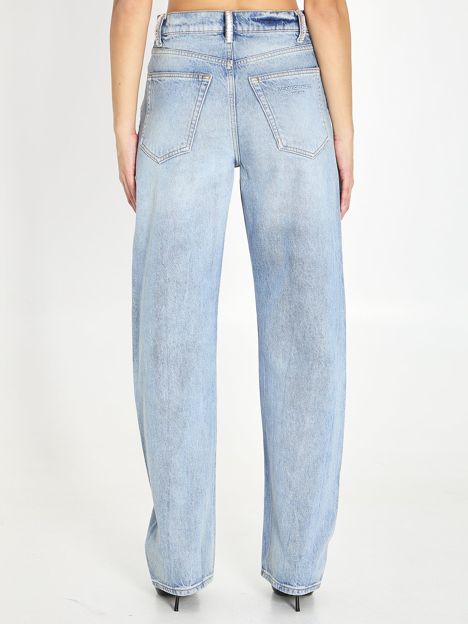ALEXANDER WANG 25 medium-waist float jeans