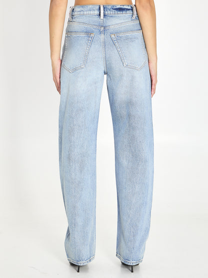 ALEXANDER WANG 25 medium-waist float jeans