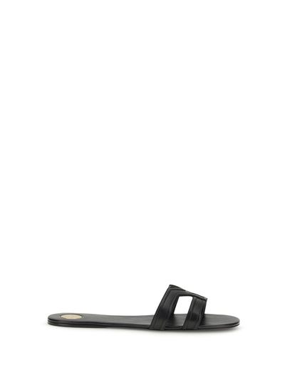 smooth leather mabrouka sandals
