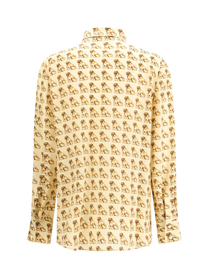 VALENTINO 44 silk crepe de chine shirt