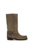 GOLDEN GOOSE 36 suede biker boots 