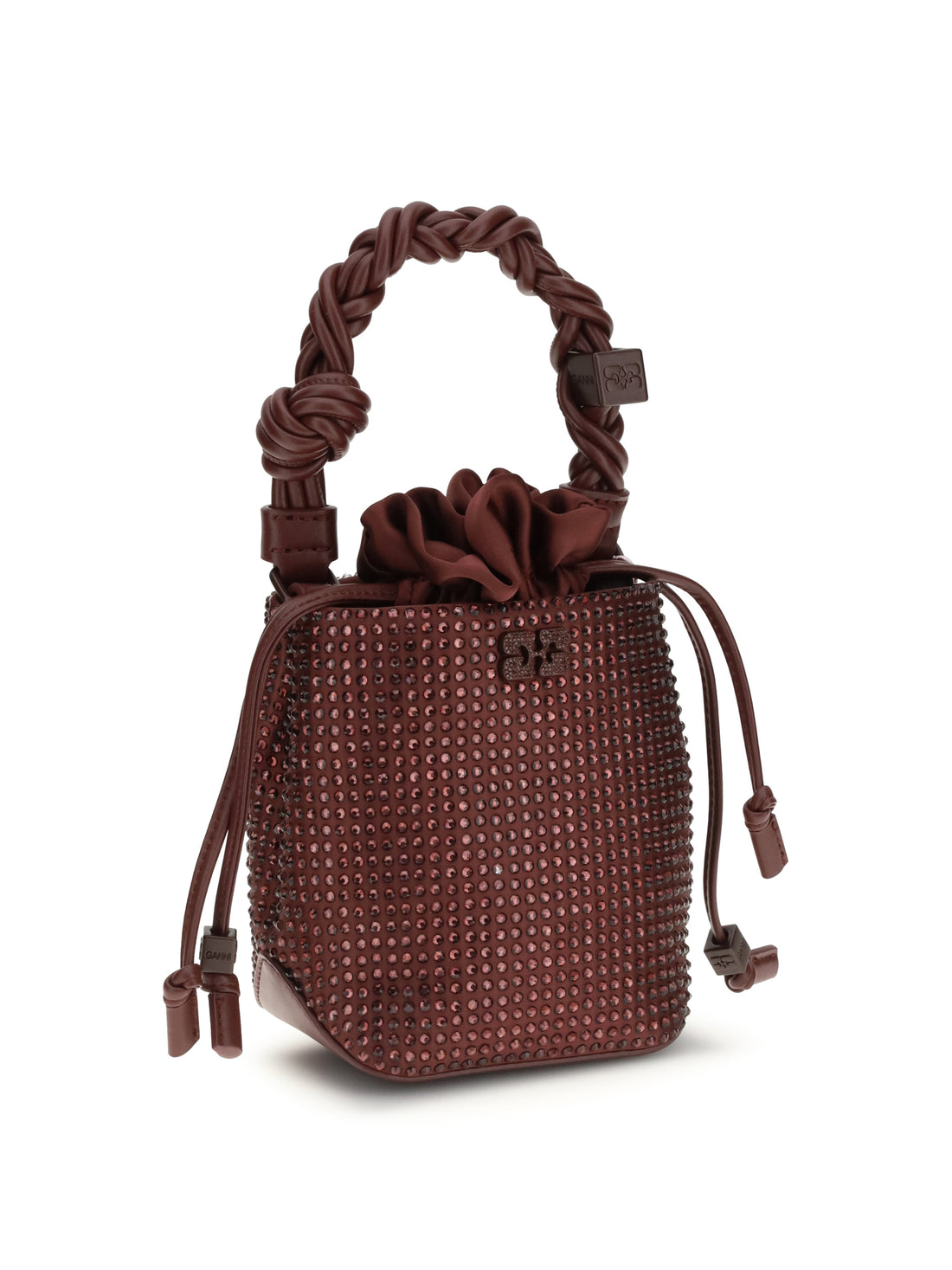 GANNI OS mini bou buckle bag