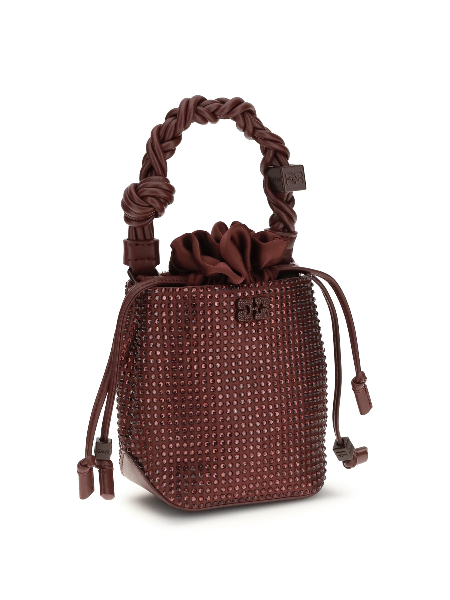 GANNI OS mini bou buckle bag
