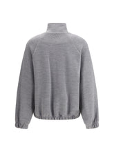 MAX MARA PURE M sweatshirt in double wool and cotton jersey