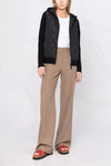 hybridge® quilted knit middle-weight merino wool jacket