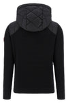 hybridge® quilted knit middle-weight merino wool jacket