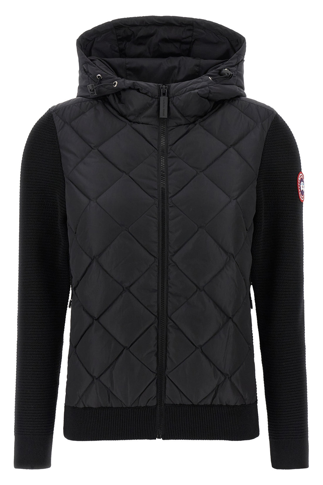 CANADA GOOSE S hybridge® quilted knit middle-weight merino wool jacket