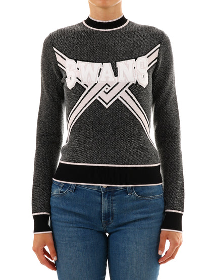 OFF WHITE 42 swan knitwear