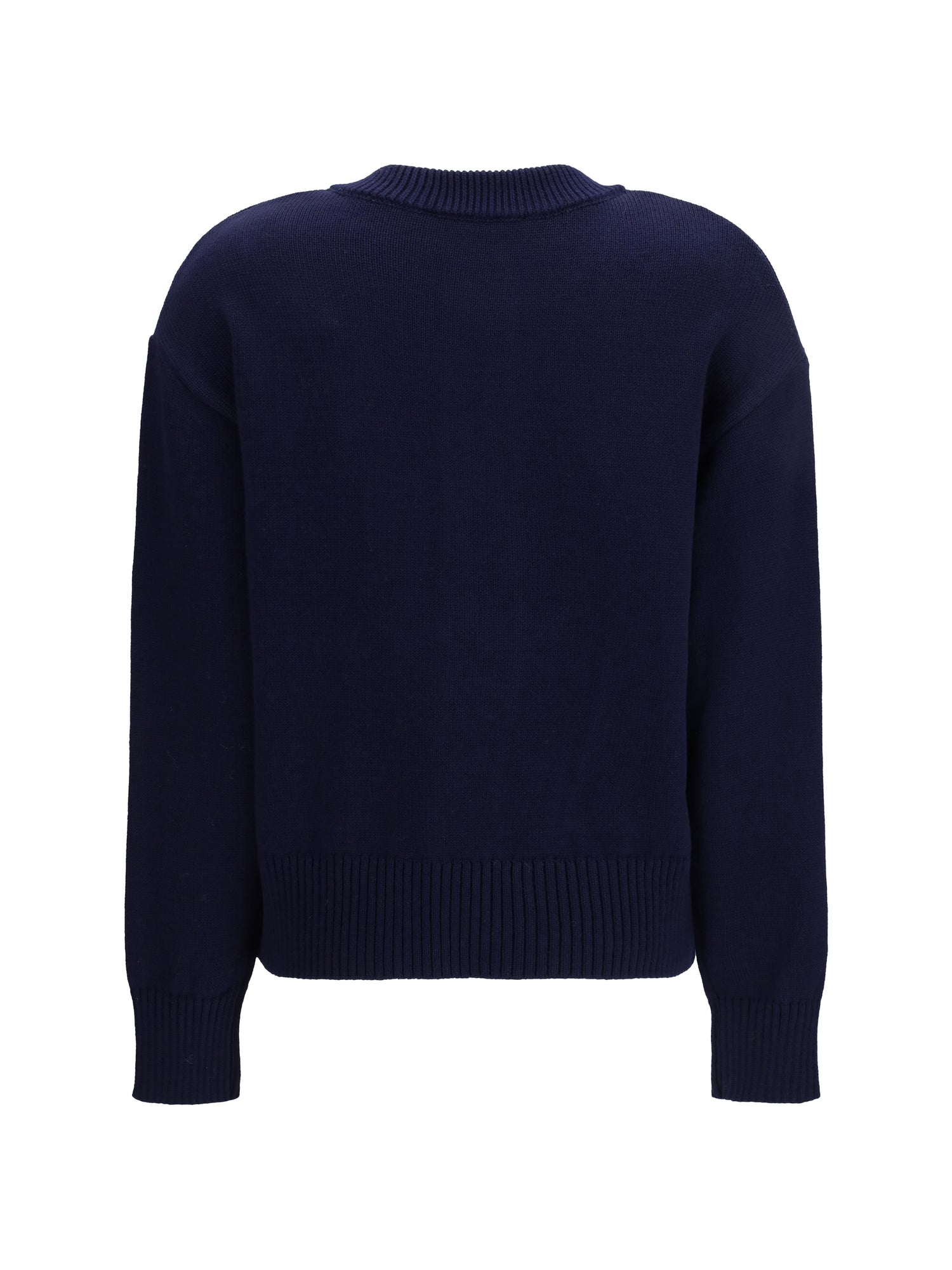 AMI PARIS L crewneck cardigan