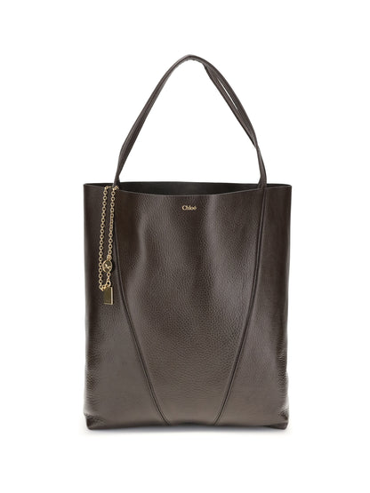 CHLOÉ OS spin large tote bag