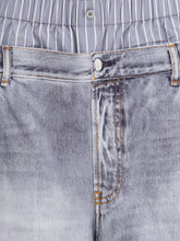 ACNE STUDIOS 38 denim print pants