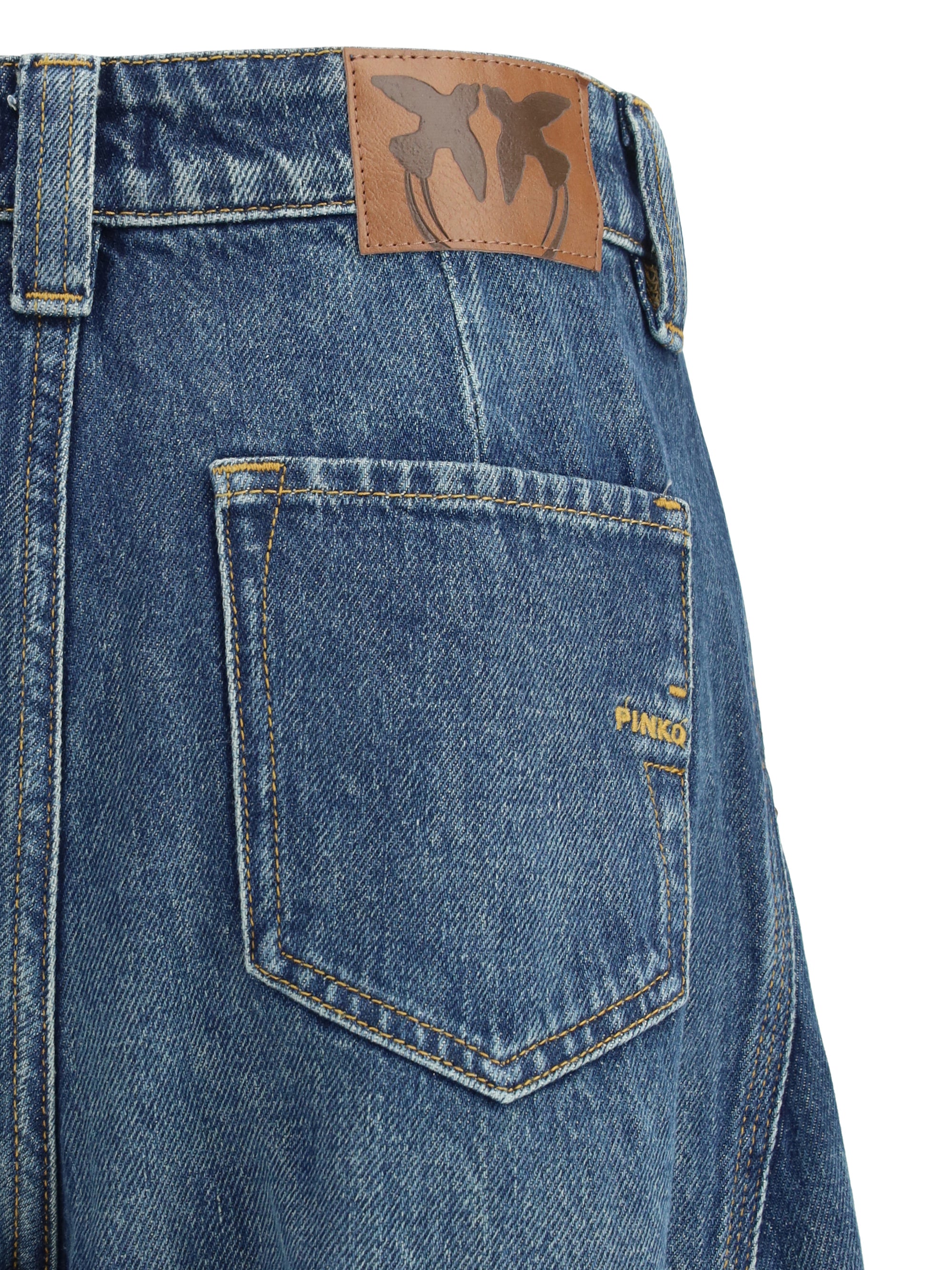 PINKO 24 balloon jeans with zip