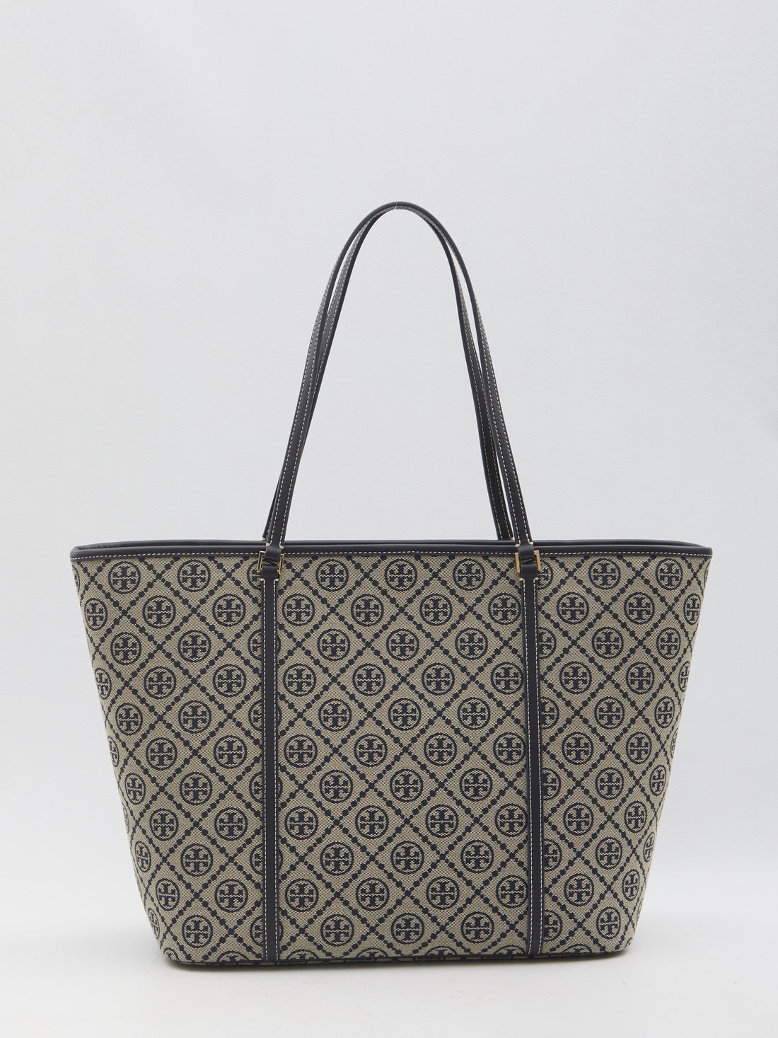 TORY BURCH OS t monogram zip tote bag 