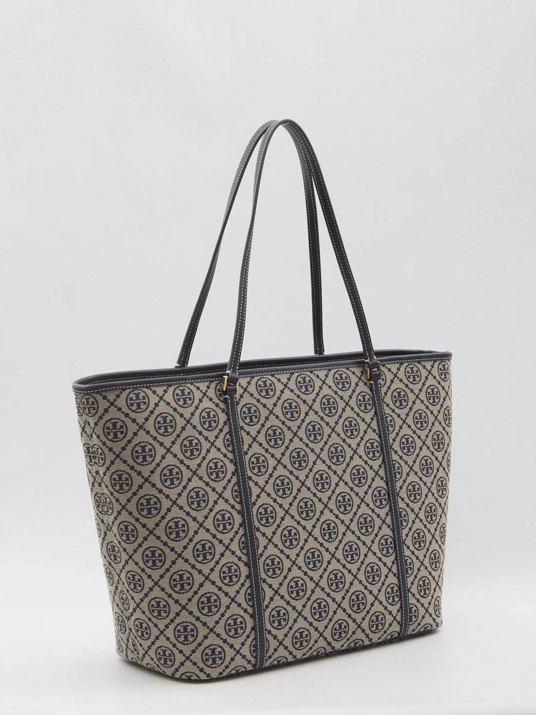 TORY BURCH OS t monogram zip tote bag