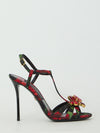 red rose sandals