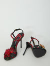 red rose sandals