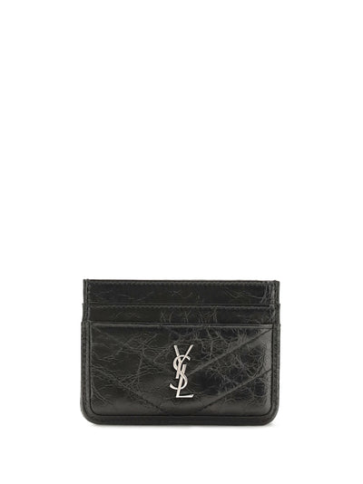 niki vintage leather card holder