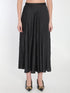 BALENCIAGA 36 asymmetrical midi skirt