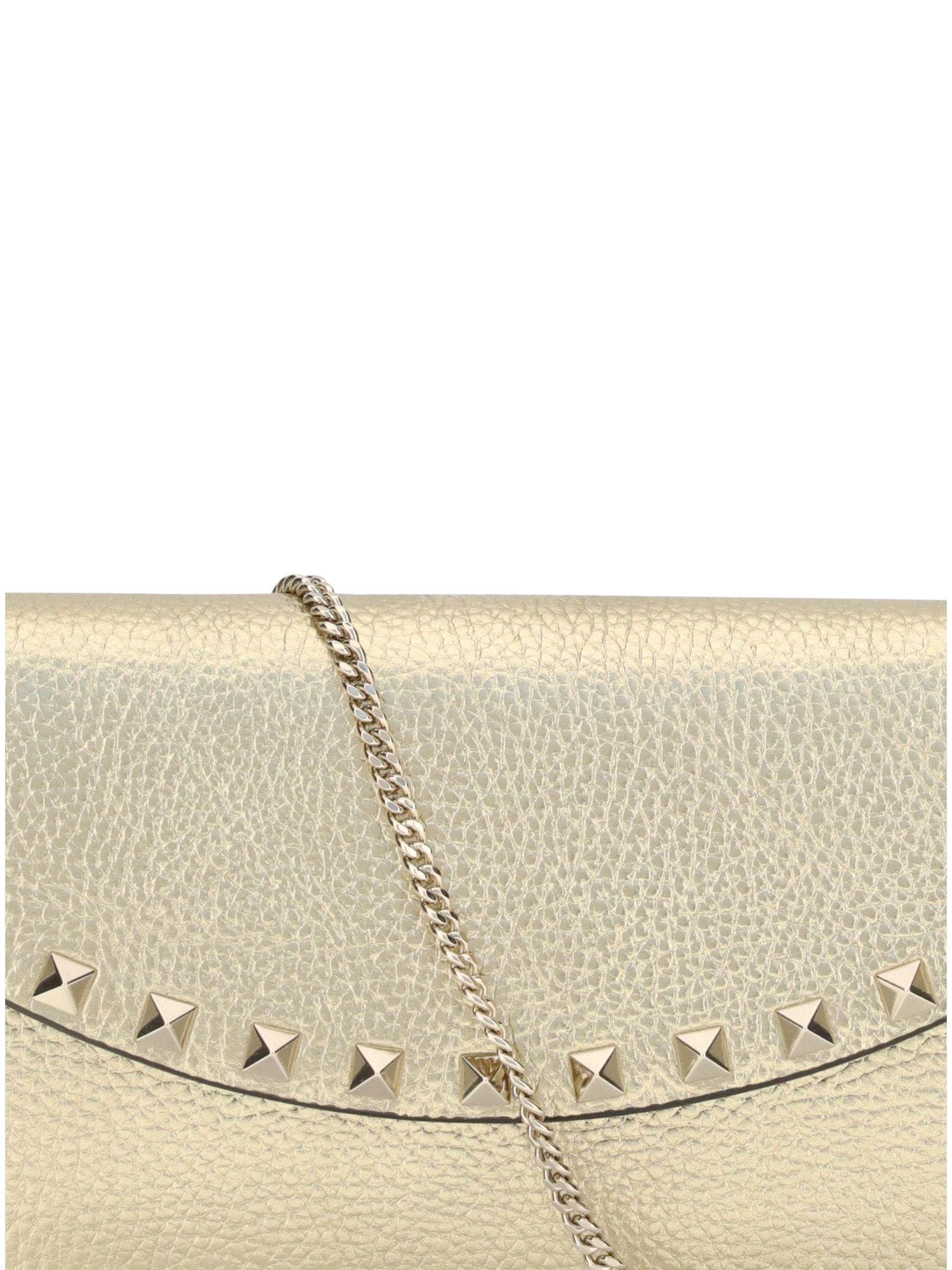 rockstud chain wallet