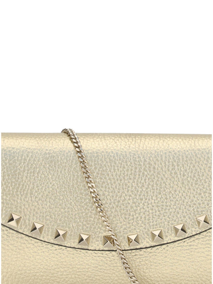 rockstud chain wallet