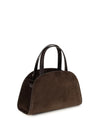 romy suede small bauletto