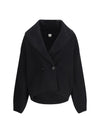 shawl-lapel cardigan