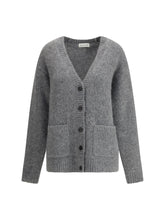 DRIES VAN NOTEN S v-neck alpaca and wool-blend cardigan