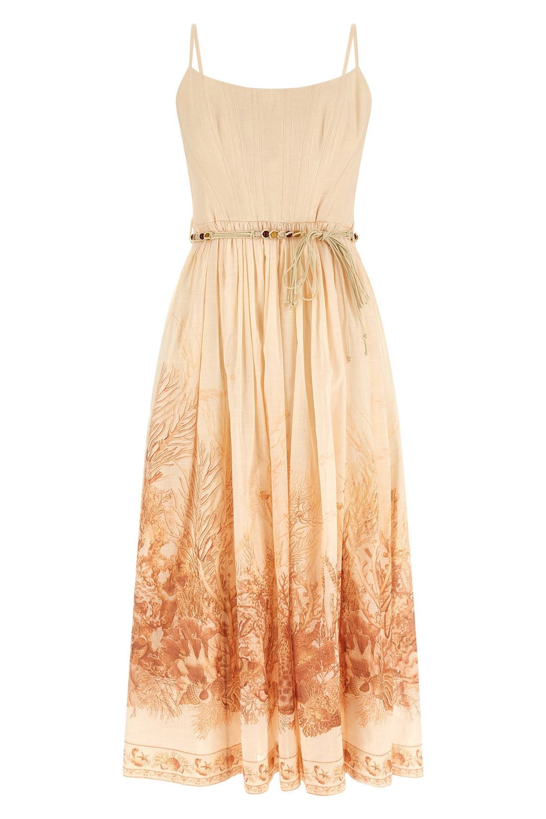 ZIMMERMANN 0 wanderlust toile-print cotton midi dress