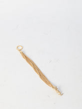 SAINT LAURENT S chain bracelet with cassandre