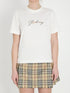 BURBERRY M check cotton t-shirt
