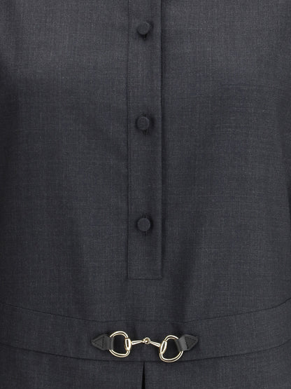 GUCCI 42 chemisier short dress