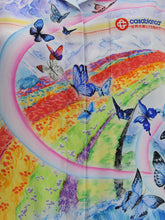 CASABLANCA L teacher butterfly landscape short sleeves shirt