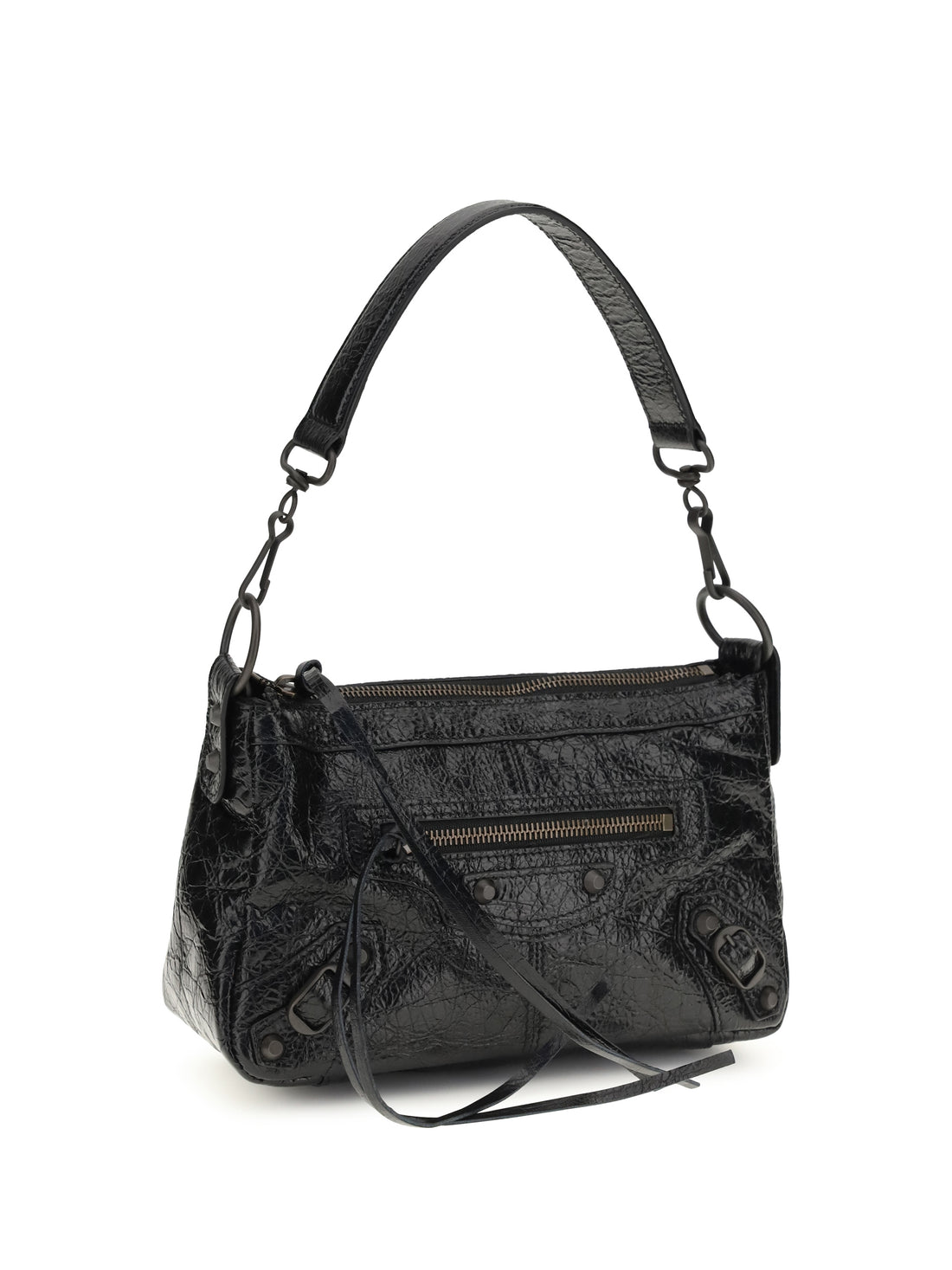 BALENCIAGA OS le city moto mini handbag