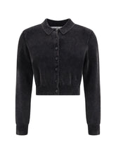 ALEXANDER WANG S polo cardigan crop