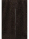 ribbed zip sweater